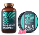 WILD FUEL Keto Candy dengan MCT Oil dan Collagen dan Digeptical Enzymes dengan Probiotic dan Prebiotic Bundle