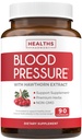 Suplemen Dukungan Tekanan Darah (NON- GMO) Premium Rahang Alam, Vitamin & berry - Dostage Tinggi Hawthorn Berry Ekstrak - Mendukung Tekanan Darah Levels Sudah Dalam Jarak Normal - 90 Katup