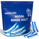 120 Paket Saline, Paket Kencing untuk Neti Pot, Garam Kandang Kandang Kandang Neti Secara Individual Dibungkus, Paket Nasal Rinse Neti Pant Garam untuk Sistem Irrigasi Nasal, Botol Peras Cuci Nasal & Sinus Relief