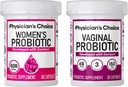 Physician 's CHOICE Feminine Power Duo Bundle - Vaginal Probiotic 30ct + Womens Probiotic 6050