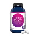 MD Life L-Methylfolate 7.5 mg Supplement - ProfessionalGrade L Methylfolate Suplement - 60 Capsules - L- Methylfolat 7.5mg - Maximum Potency MTHFR W / Esparent Acids