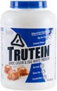 Powder Protein Tinggi Body Nutrition: 45% Whey, 45% Casein, 10% Egg White, Gluten- Free, Low Sodium, Grass Fed Whey Protein Powder, Gym Suplemen & Breakfast, Salted Caramel, 4lb
