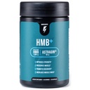 HMB + 144; 1500mg HMB (Bita-Hydroxy Methylbutyrate) & 50mg Astragin Astragin 124; Enhanced Absorpsi, Mempertahankan Muscle, Promotes Recovery, Tingkatkan Muscle Lean Mass 124; Gluten Free - 120 Vevgie Capsules