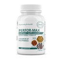 Rawleigh Perfor-Max 60 Kapsul: Herbal Tambahan dengan 6 Sumber Polyphenol Seperti Benih Grape, Pine Bark, Turmeric, Teh Hijau, Hawthorn & Rosemary Ekstraksi untuk Kesehatan Jantung & Kepemilikan, Gluten Bebas