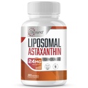 Lipomal Astoxanthin Supplement 24 MG, Maksimal Absorpsi, Antioksidant Lebih Kuat dari VIT C, Non-GMO & Gluten Free - 60 Softgels (2 Bulan Supply)