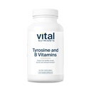 Vital Nutrients Tyrosine dan B Vitamin 126; Thyroid, Imune, dan Nerve Dukung Formula 124; Adrenal Dukungan Kompleks 124; Gluten, Dairy, Soy Free 124; Non-GMO 124; 100 Kapsul