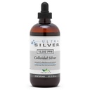Ultra Silver ® Colloidal Silver Colledal 124; 10.000 PPM, 8 Oz (236mL) £124; ships sebagai (2) 4 Ounce Glass Bottles; Mineral Supplemen 124; True Colloidal Silver - dengan Dropper