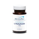MethylPro L- Methylfolat 1 mg - L Methyl Felolation, Methylfolat untuk Perempuan & Men, Methoylated Vitamin B9 (5-MTHF) untuk Kesehatan Otak, Fokus, dan Katup - 90 Capsules (Paket 1)