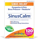 Boiron SinusCalle Tablet untuk Sinus Pain Relief, Runny Nose, kemacetan, Sinus Tekanan, Sakit kepala - 120 Cacah (Paket 2)