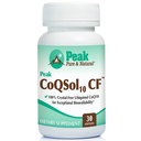 Peak CoQSol10 CF - 100% Kristal- Free Ubiquinol KozemeQ10 untuk Enhanced Bioavability - Ubiquinol CoQ10 - Natural Energy Booster - Support Imunity, Brain and Heart Health (30 Softgels)