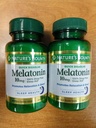 Nature 's Bounty Melonaut dalam 10 mg Quick Dissolve Tablet 45 ea (Paket 6)