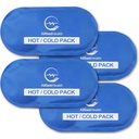 Hot and Cold Gel Ice Packs for Injuries 124; Cold Compress, Ice Pack, Gel Ice Packs, Cold Packs for Injuries, 10,5 x 5 Inch (4 Pack)