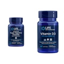 Ekstensi Hidup 60- Count Enzymes Super Digetical & 5000 Vitamin D3 Capsules for Dibuble, Bone, Brain, Immune Health
