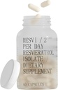 Forever YOUNG RESVi Agetium Capsule 124; 600 mg Trans Resveratrol Antioxidant Dietary Supplication:
