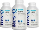 Res- Q 1250 Omega- 3 Fish Oil Capsules 3 - Pack