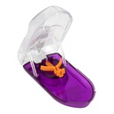EZY DOSE Pill Cutter with Safety Shield and Magnifer, Daily Uthing, Safely Cut Pills and Vitamin, Accurate and Easy Cutting, Color May Vary, BPA Free