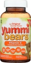 Yummi Bears Vitamin C Chewable Gummy Suplemen Vitamin untuk Anak-anak, 132 Cacah (Paket 1)