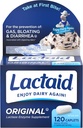 Caplet Lactaid Lactase Enzyme Asli - 120 Caplets, Paket 6