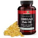 Futuregranity Omega- 3 Fish Oil, 100 Vegetarian Softgels
