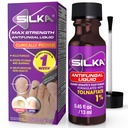 SilKA Max Kekuatan Liquid Antifungal untuk Kesehatan Toenail dengan Applikator Brush, Hasil dalam 1 Minggu, Perawatan Nail Fungus untuk Toenails Damaged, Treatment Foot Atlete, Tolnaftate 1% 0.45 Fl Oz