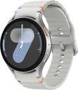 Samsung Galaxy Watch 7 44mm LTE AI Smartwatch Skor w / Energy, Wellness Tips, Heart Rate Tracking, Sleep Monitor, Fitness Tracker, 2024, Silver [US Version, 1Yr Manufacert Warranty]