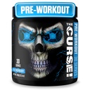 Kutukan JNX! Pra Workout Powder for Men & Women, Caffeine, Beta-Alanine, Creatine, L- Citrulline, 30 Servings, Blue Raspberry Flavor - Boost Energy, Kekuatan & Fokus