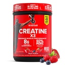 Enam Bintang Creatine Monohydrate Powder, X3 (Fruit Punch) - Flavarored Creatine HCl Powder Suplemen untuk Gedung Muscle & Performance - Post Workout Suplemen untuk Pria & Perempuan