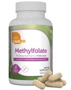 Zahler Methylfolat - Support Healthy Fetal Development and Genetic Health - Methylated Folic Acid from 1000 mcg DFE L- Methellfolate - Kosher Non GMO Methyl Foil Suplemen Bagi Perempuan (120 Capsules)
