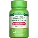 Nature 's Truth Progories Capsules 124; 3 Milyar CFU 124; 60 Count 124; untuk Pria dan Wanita 124; 14 Strains 124; Non-GMO & Gluten Free Suplemen