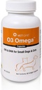 VetOne O3 Omega Soft Gel untuk Kucing & Small Dogs - Dukungan Acid Gendut - Skin & Coat Suplemen - 60 Kapsul