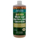 Aloe Life - Whole Leaf Aloe Vera Juice, Seracted Organic, Gluten- Free (Aloe Gold, 32 oz)