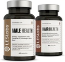 LES Labs Mature Pria Bundle- Pria Kesehatan dan Rambut Dukungan Kesehatan Pria Hormone sehat Tingkat, Endurance dan Kepala Rambut Besar