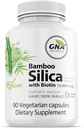 Bambu Silica dengan Biotin Vegan Friendly 3 Bulan Supply