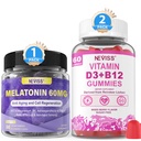 Melonalin NEVISS, Vitamin D3 + Vitamin B12 Gummies