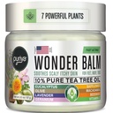 Tea Tree Oil Balim, Extra Power, Pair Well with Jock Itch Cream, Spray, Athletes Foot, Ringworm Cream for Human, Rash Cream, Fast Acting for Dry, Itchy Skin, Plant powered Wonder Balm