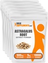 LockSupplements.com Astragalus Extratraction Powder - dari Astragalus Root, Astragalus Suplement - Vegan & Gluten Free, Astragalus Powder - 500mg per Serving, 1kg (2.2 lbs) (Paket 5)