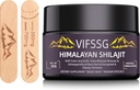 Shilajit Pure Himalaya Organik, 700 Mg Shilajit Tambahan, Shilajit Resin Organik, Golden Grade Nature Shilajit Dengan 4 in- 1 Kompleks untuk Dukungan Energi, 30 Grams, 1 Pack