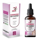 Feminzer by SMS, Pueraria Misrica Drops for Estrogen 124; Premium Grade Grade 124; Herbal Liquid Extract 126; Non-GMO, Organik, Vegan, Average Free Tincture 124; 2 Fl Oz (60ml)