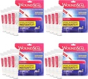 WeundSeal Powder 4 Masing-masing (Berkemas 4) - Wound Care Pertama Aid untuk Cuts, Scrapes dan Abrasions - Menghentikan Berdarah di Seconds Without Stitches or Bandages