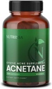 Nutriissa ACNEtane - Hormonal & Cystic Acne Control dengan Panthenic Acid & L- Carnitine - EPEB bersertifikat untuk kemurnian & Potensi - 120 Vegan Capsules