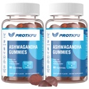 2 Pack Ashwagandha Gummies & Vitamin D3 Ammunic Aswangdha Suplemen Impreve Sleep, Stress Relief & Mood (Non-GMO, Gluten- Free & Sugar Free)