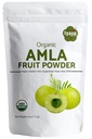 Amla Fruit Powder organik Amla, Amalaki Berry Powder, paket Trial 4 ons / 112 gma, USDA Organik, Raw Superfood untuk Skin and Hair, Dipenuhi kantong 4 oz