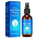 Semprotan Magnesium, Semprotan Minyak Magnesium Murni untuk Kaki, Ingredien Alam di Botol Kaca, Mudah untuk Absorb dan Gunakan 1Pack