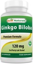 Terbaik Ginkgo Biloba 120 mg 120 Capsules