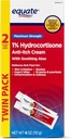Sama dengan TWINPACK 1% Hydrocortisone Anti- itch Cream Compare untuk Maksimum Power Cortisone