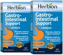 HERBION KONALAN GASTRENTAL Dukungan Herbal Blend untuk Penangguhan Perut Upset, Gastrointestinal Kesehatan dan Fungsi, Internation Accid Internable, Healthy Flora, 60 Vegicaps - Paket 2