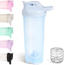 D.Y.A 24oz Shaker Bottle Revices Sports Cups for Protein Shakes Shaker Bottle for Pre Workout and Travel To Go NB PA Free & Easy Clean Protein Shaker Bottle, Blue