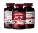 Imune System Booster - MCT Oil 3600MG, 100% Murni - Medium Chain trigliserides, mct Oil Suppelle, mct Oil Pistols Organik, mct Oil Pills, mct Oil - 1 Bottle (120 Softgels)