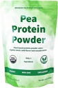 Cherie Sweet Heart Organic Pea Protein Powder 1 lb, 100% Non-GMO, Dairy- Free, Keto- Friendly, Gluten- Free, Soy- Free, Plant-based Protein
