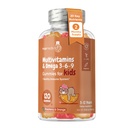 MAxmedix Kids Multivitamin Gummies with Omega 3 69 - 120 Gummies (60 Servings) - Estial Kids Vitamin A, C, D & B12, Mineces & NUtrients - Natural Raspberry & Orange Flavor - Test Party